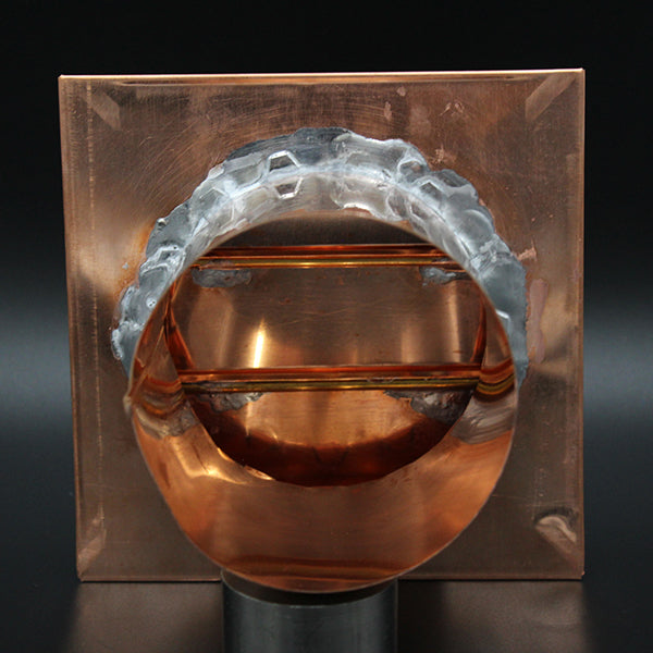 J&R Senior Sheetmetal Louvered Copper Wall Vent