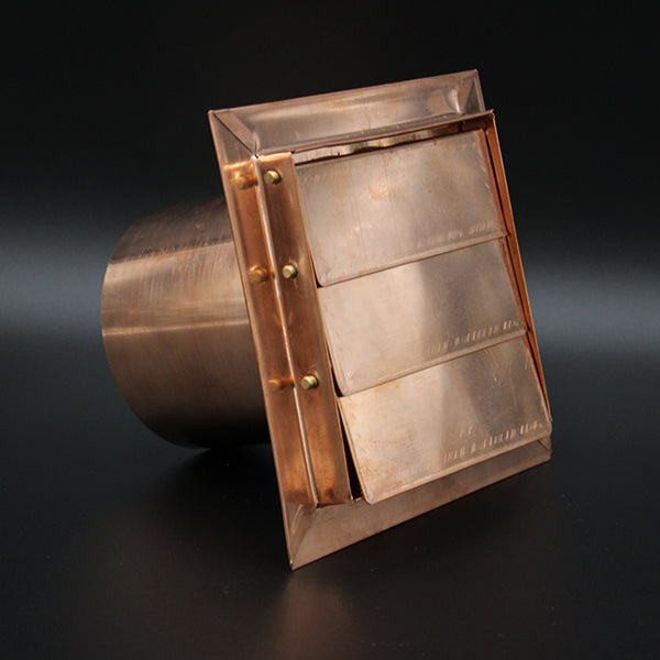 J&R Senior Sheetmetal Louvered Copper Wall Vent