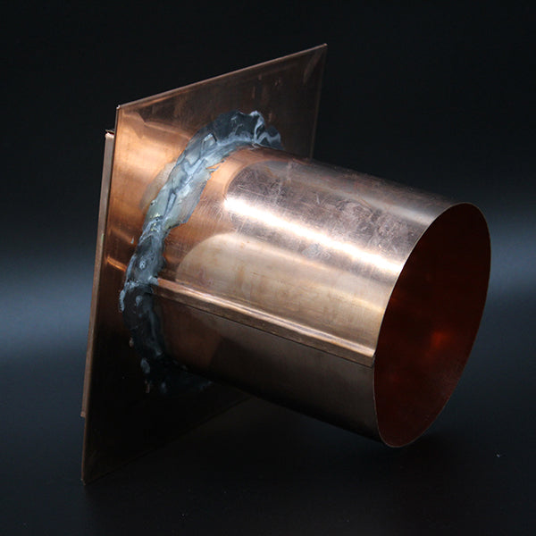 J&R Senior Sheetmetal Louvered Copper Wall Vent