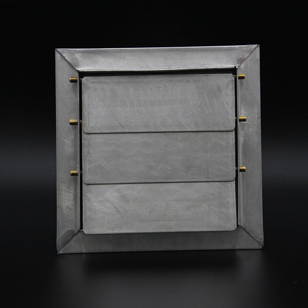 J&R Senior Sheetmetal copper Louvered Freedom Grey Wall Vent