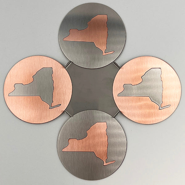 J&R Senior Sheetmetal copper coasters New York
