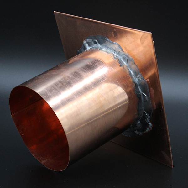 louvered copper vent