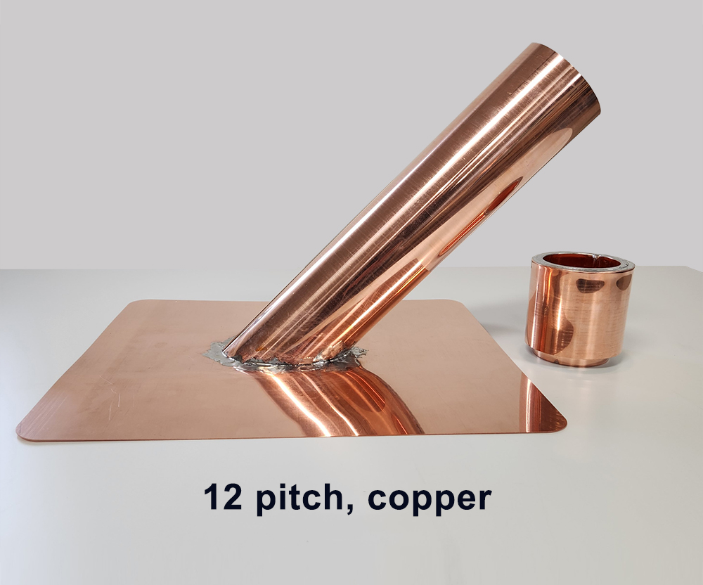 12 Pitch Copper Roof Boot
