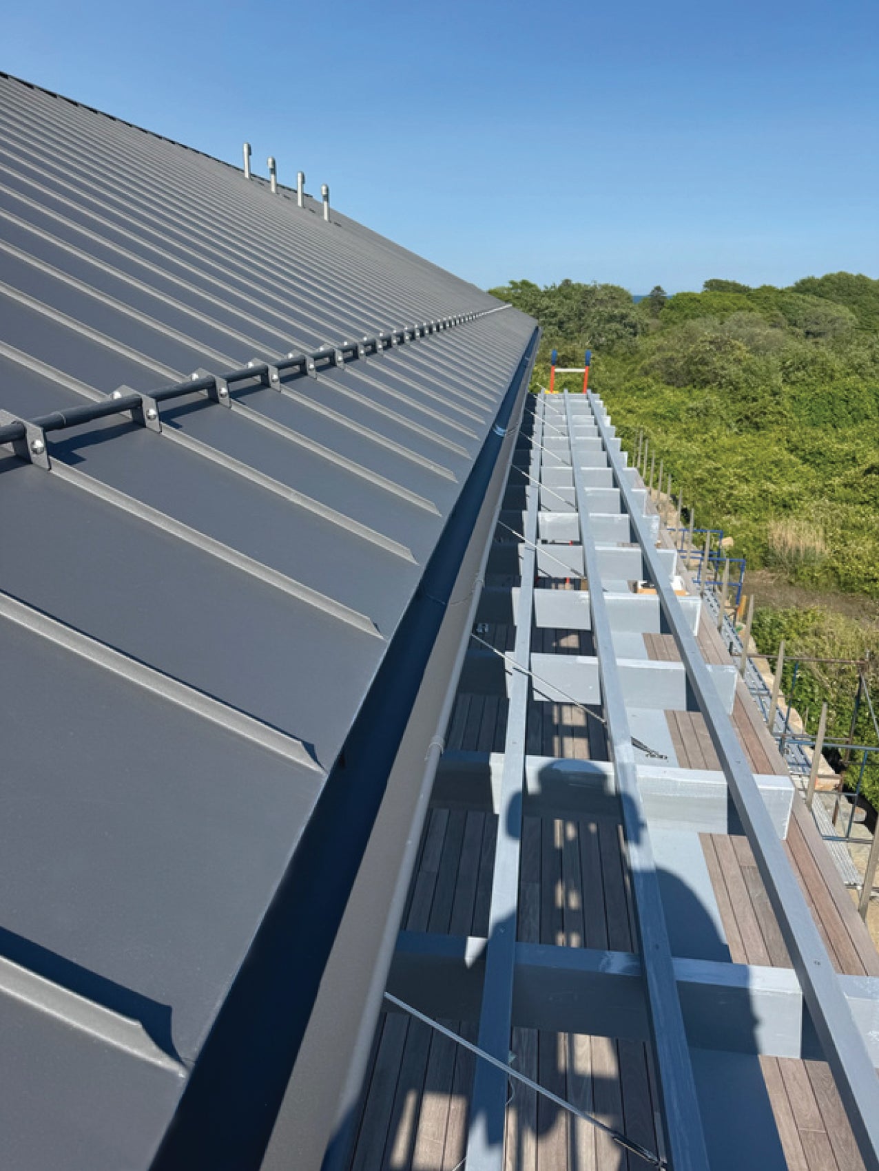 J&R Senior Sheetmetal PREFA roofing